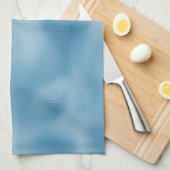 Linge De Cuisine Mariage bleu turquoise (Quart Plié)