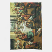 Linge De Cuisine Mariage de Cana par Andrea Boscoli, Art Renaissanc (Vertical)