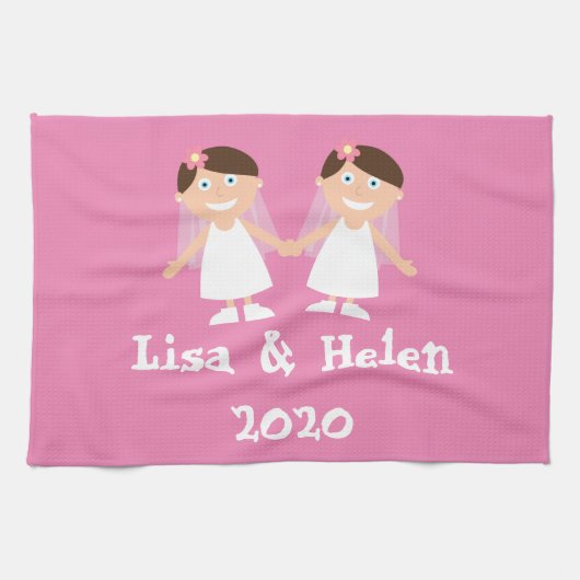 Linge De Cuisine Mariage gay (Horizontal)
