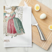 Linge De Cuisine Marie-Antoinette en attente (Quart Plié)