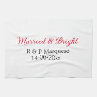 Marié & lumineux ajouter nom de couple mariage ajo