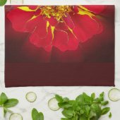 Linge De Cuisine marigold rouge vif (Plié)
