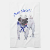Linge De Cuisine Marin Pug (Vertical)