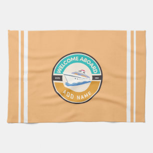 Linge De Cuisine Marine bleue Ancre nautique club nautique