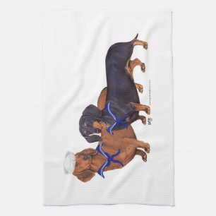 Linge De Cuisine Marins Teckel