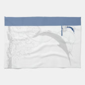 Linge De Cuisine Marlin bleu, (Horizontal)