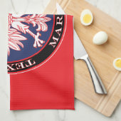 Linge De Cuisine Marlin Round Polonais Texan (Quart Plié)