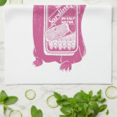 Linge De Cuisine Marmot Groundhotte mangeant des sardines (Plié)