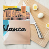 Linge De Cuisine Maroc Casablanca poster Voyage (Quart Plié)