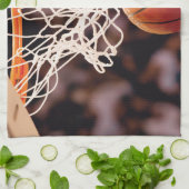 Linge De Cuisine Marquage au basket-ball (Plié)
