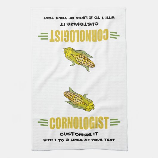 Linge De Cuisine Marron (Vertical)