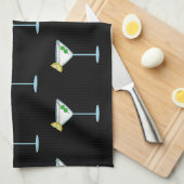 Linge De Cuisine Martini Amateurs De Cocktail Bar De Verre Alcool (Quart Plié)