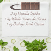 Linge De Cuisine Martini au chocolat (Plié)