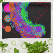 Linge De Cuisine Marvelous Miss Funny Girl Kitchen Towel (Plié)