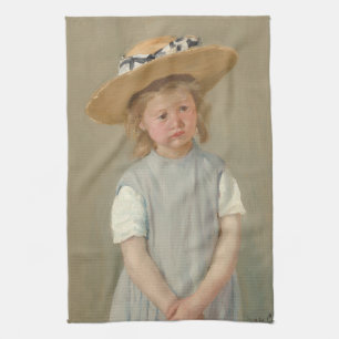 Linge De Cuisine Mary Cassatt - Enfant au chapeau de paille