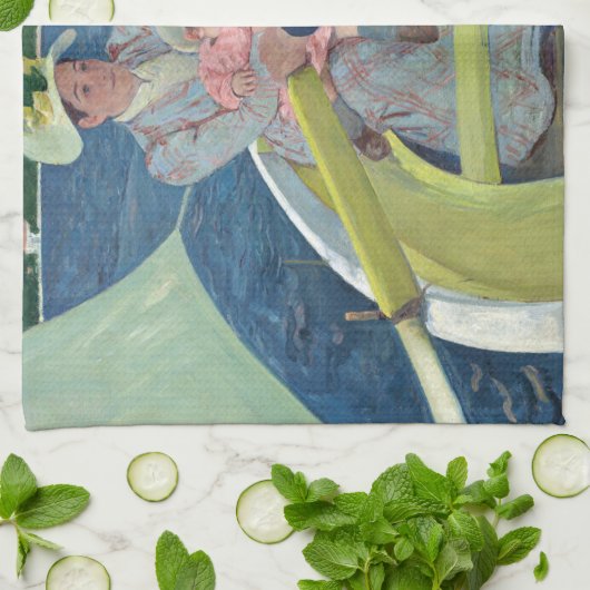 Linge De Cuisine Mary Cassatt - La fête de la navigation (Plié)