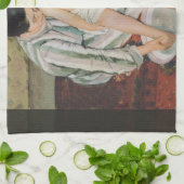 Linge De Cuisine Mary Cassatt Peinture sur le bain de l'enfant (Plié)