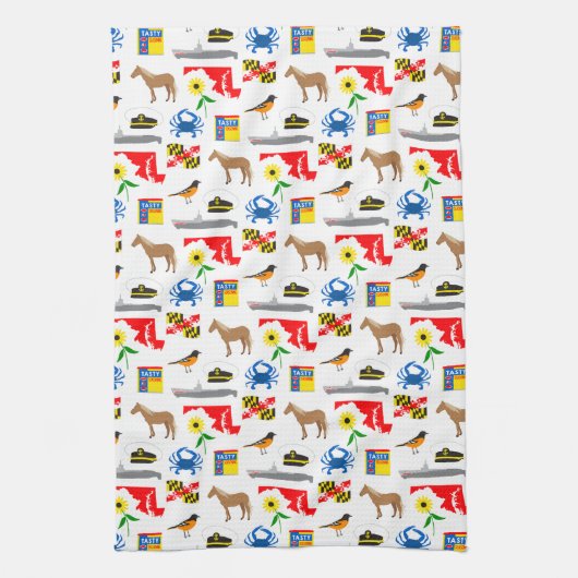 Linge De Cuisine Maryland (Vertical)