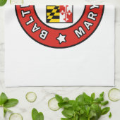 Linge De Cuisine Maryland de Baltimore (Plié)