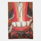 Linge De Cuisine Masque d'Halloween pour langue bizarre (Vertical)