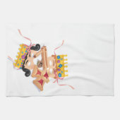 Linge De Cuisine Masque Purim et cookies (Horizontal)