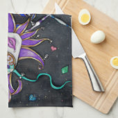 Linge De Cuisine Masques Jester Comédie/Tragédie (Quart Plié)