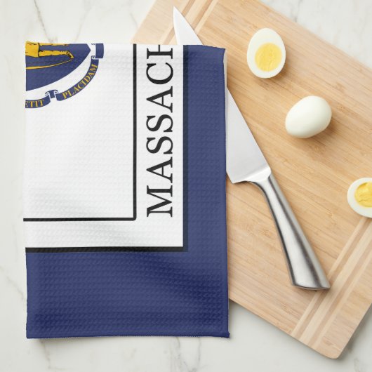 Linge De Cuisine Massachusetts (Quart Plié)