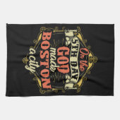 Linge De Cuisine Massachusetts de Boston (Horizontal)