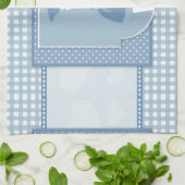Linge De Cuisine maternité bleue (Plié)