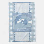 Linge De Cuisine maternité bleue (Vertical)