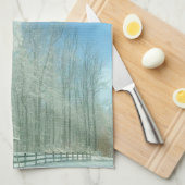 Linge De Cuisine matin d'hiver (Quart Plié)