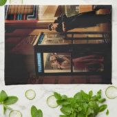 Linge De Cuisine Matinée de minuit 2 (Plié)