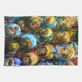 Linge De Cuisine Matryoshka Poupées Souvenir Kiosque Voyage Photo (Horizontal)