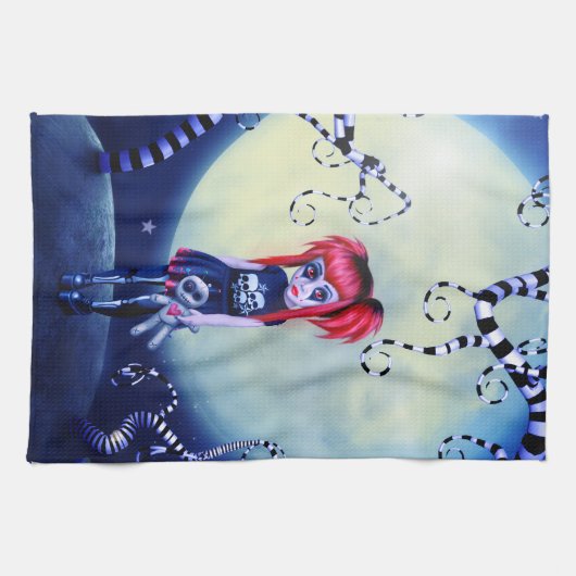 Linge De Cuisine Mauvais ajustement de la lune (Horizontal)