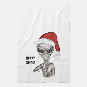Linge De Cuisine Mauvais Alien, Lourds Noël !