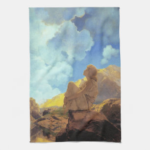 Linge De Cuisine Maxfield Parrish Matin 1922 Nuage Bleu Beaux-Arts