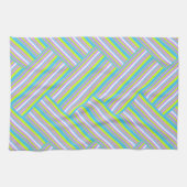 Linge De Cuisine MAZIPOODLES Rayures Spaghetti 54 Chevron (Horizontal)