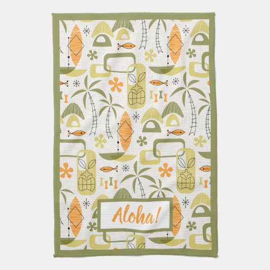 Linge De Cuisine MCM Hawaiian Village (Vertical)