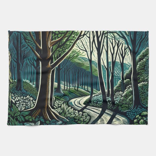 Linge De Cuisine Meander (Horizontal)