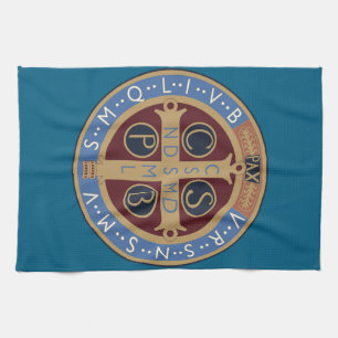 Linge De Cuisine Médaille de saint Benoît