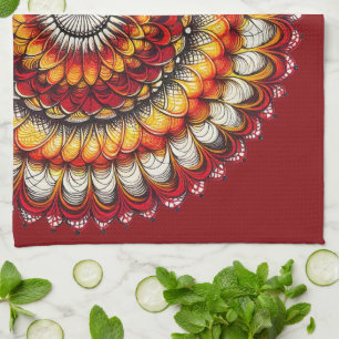 Linge De Cuisine Médaillon du désert - Abstrait