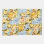 Linge De Cuisine Médaillons et Roses (Horizontal)