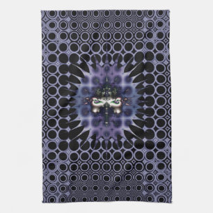 Linge De Cuisine Méditation Violette
