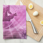 Linge De Cuisine Méditation Zen Yoga Chakra Chi Energy (Quart Plié)