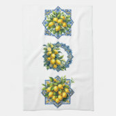 Linge De Cuisine Mediterranean Lemons Kitchen Towel (Vertical)