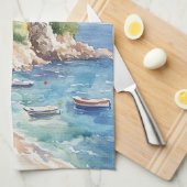 Linge De Cuisine Mediterranean Summer (Quart Plié)