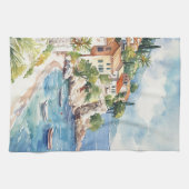 Linge De Cuisine Mediterranean Summer (Horizontal)