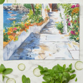 Linge De Cuisine Mediterranean Summer (Plié)