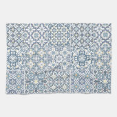 Linge De Cuisine Mediterranean Tiles, Moroccan, Majolica, Azulejo (Horizontal)