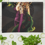 Linge De Cuisine Méduse Mythologie grecque Snake Gorgon (Plié)